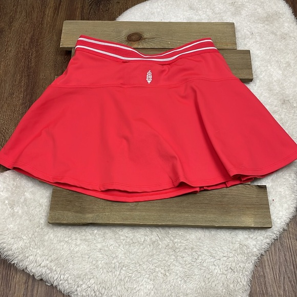Free People Movement Round Robin Skort Cayenne Red - Picture 4 of 4